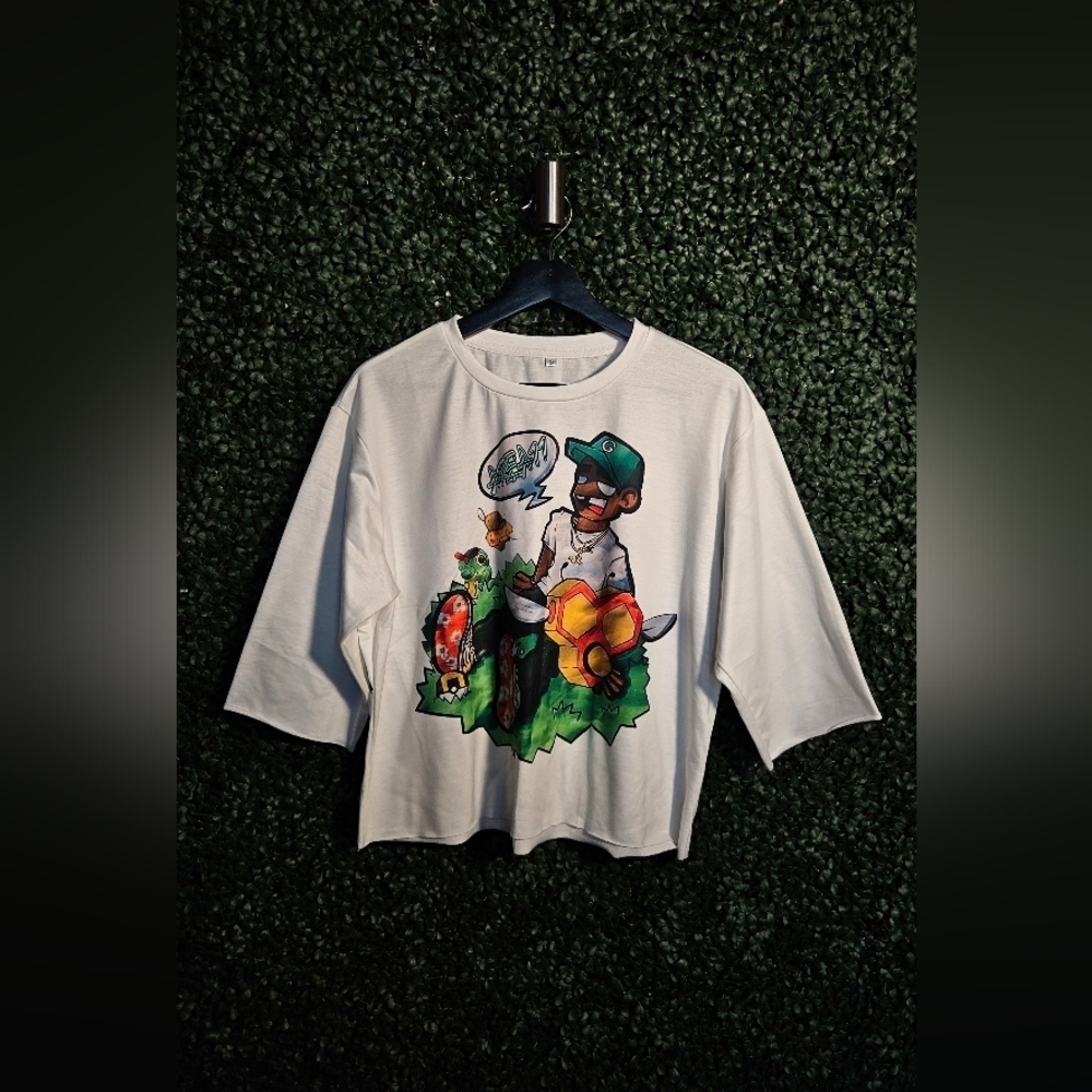 Kids Graphic White T-Shirt